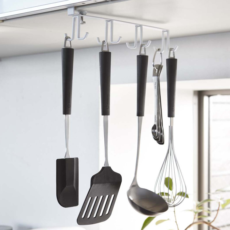 Yamazaki USA Plate Under Shelf Wall Mounted Pot Rack & Reviews Wayfair